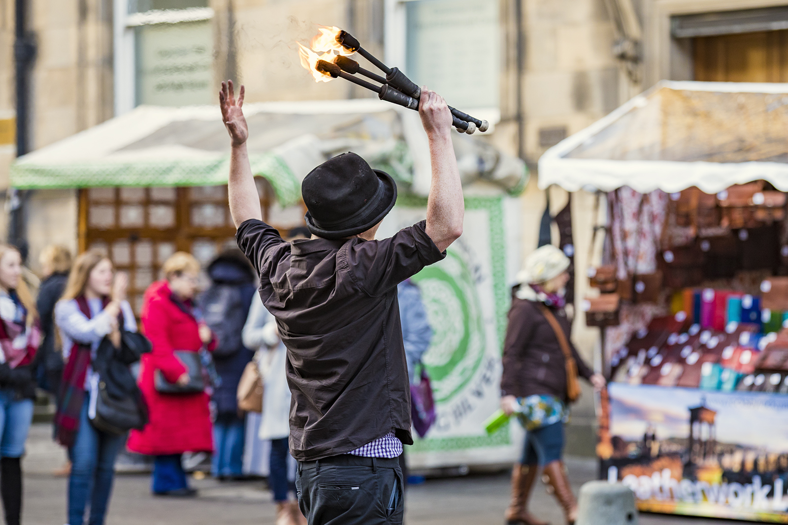 Edinburgh - Fire Juggler