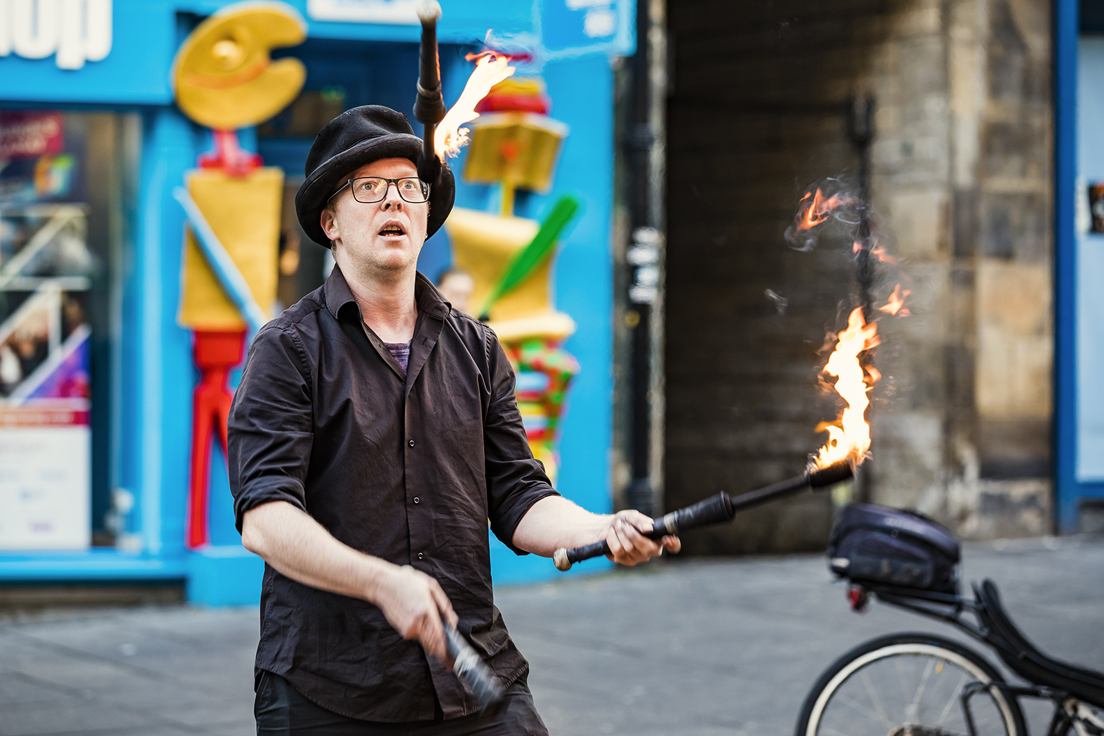 Edinburgh - Fire Juggler