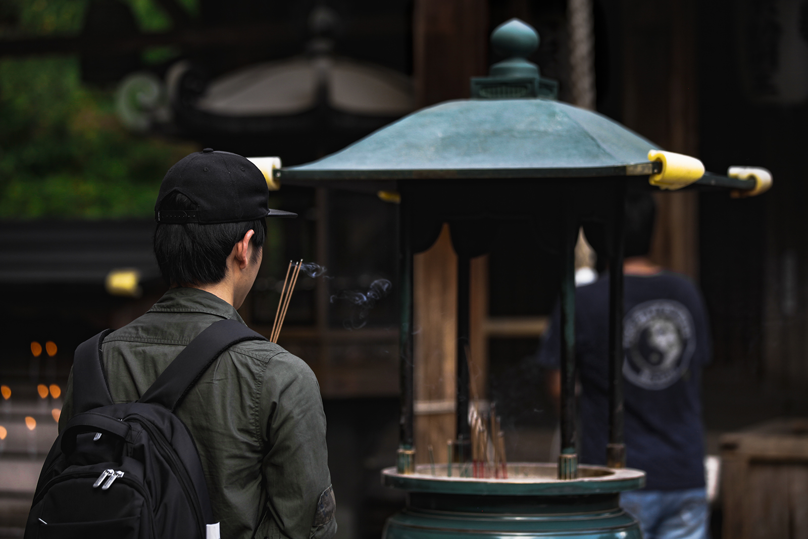 Kyoto - Incense Burner at a Temple