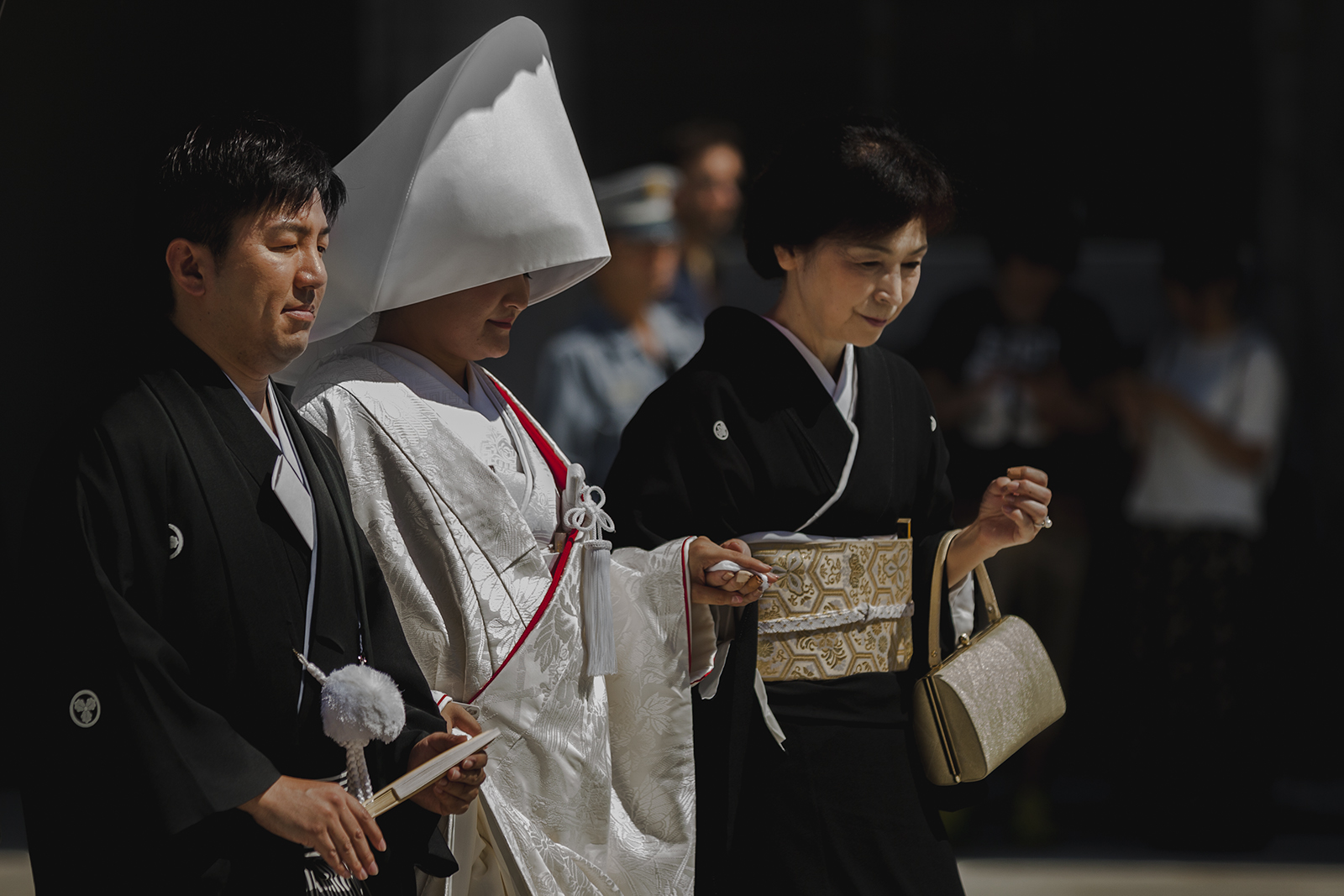 Tokyo - Wedding in Meiji Shrine Kaguraden