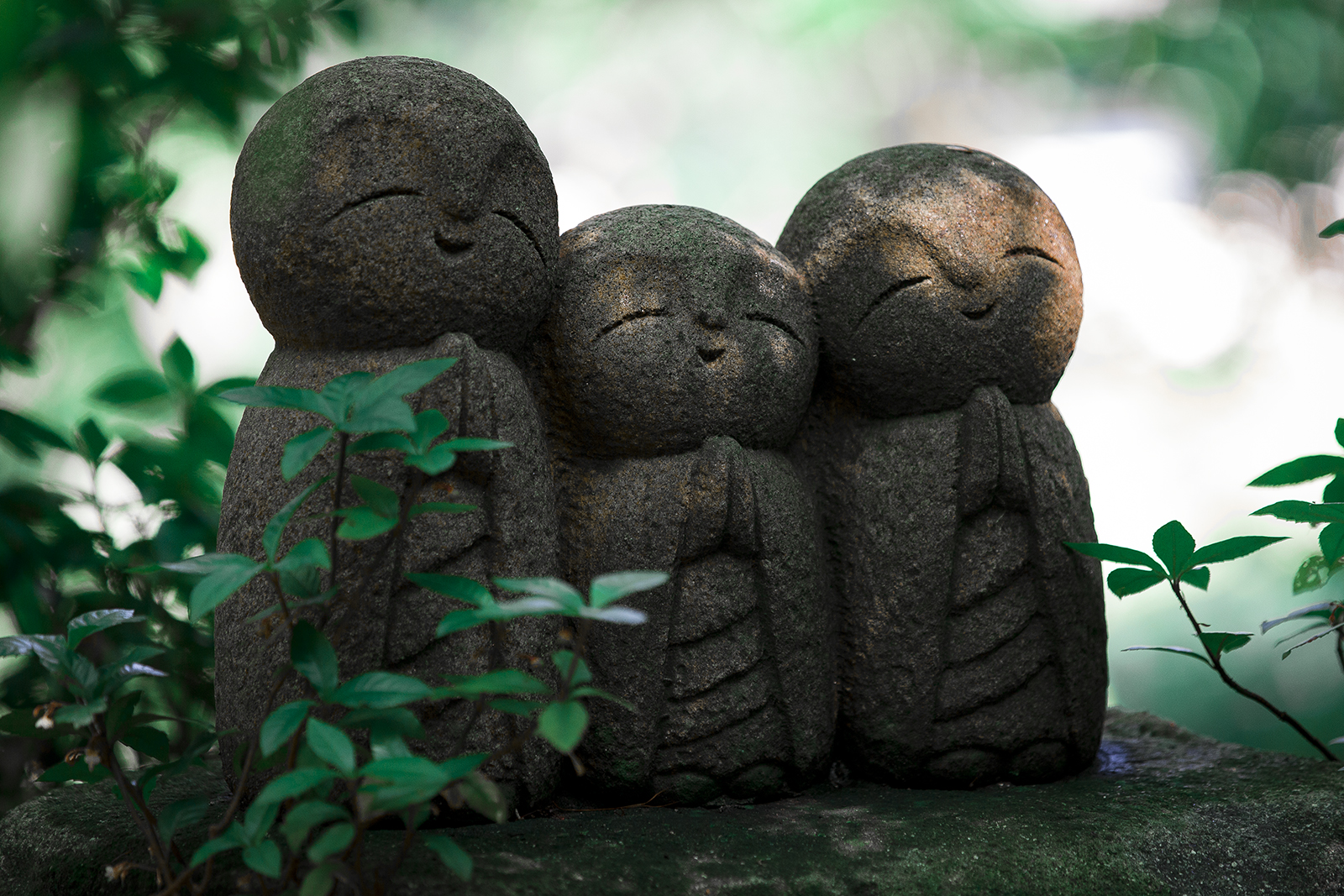 Kamakura - Jizo Statue in Hasedera Shrine